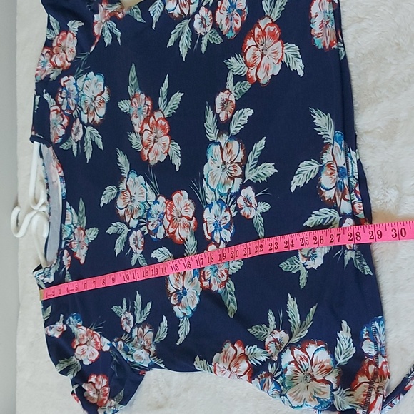 St. Johns Bay floral print 3X short sleeve tshirt - Picture 7 of 8